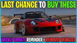 LAST CHANCE To Take Advantage Of This Weeks GTA Online Weekly Update Deals & Discounts!