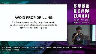 LiveView: Best Practices for Building Real-Time Interactive Interfaces - Herminio Torres | Code BEAM