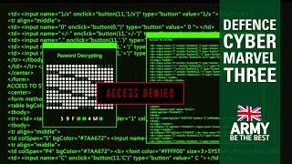 Cyber Warfare Simulation | Defence Cyber Marvel 3 | British Army
