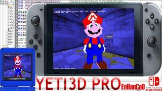 3D PLATFORMER ENGINE (GBA / SWITCH) (HOMEBREW) Yeti3D Pro EnHanCeD (C++11 Programming Language)