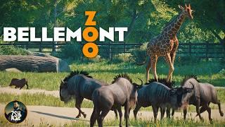 Building a HUGE Savannah for 5 Species in Planet Zoo! | Bellemont Zoo