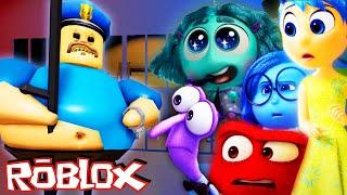 Inside Out 2 Characters ESCAPE BARRY'S PRISON RUN in Roblox!