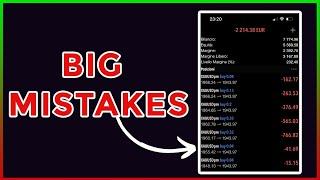 Big Trading Mistakes Small Account Traders Still Make IN 2024!!