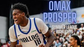 Olivier-Maxence Prosper FULL 2023 NBA Summer League Highlights!!