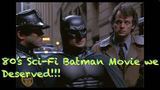 The EPIC 80's Batman Dark Sci-fi Fantasy movie that we never got, but deserve.