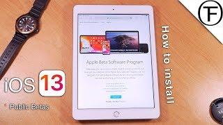 iOS 13 and iPad OS Public Betas - How To Install