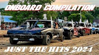 DEMOLITION DERBY COMPILATION "JUST THE HITS" 2024