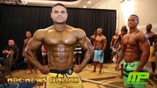 2018 NPC Atlantic States Men's Physique Backstage Atlantic States.