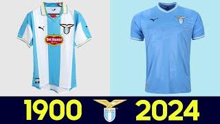 The Evolution of Lazio Football Kit 2023-24 (2023) | All Lazio Football Jerseys in History 23/24