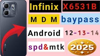 Infinix X6531B MDM Bypass new Free Method 2025 | Remove MDM Lock Easily!