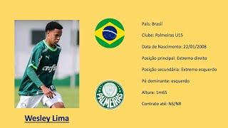 Wesley Lima | 2008 (Palmeiras U15) footage