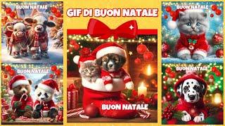 AUGURI DI BUON NATALE DIVERTENTI -(scarica dal link in descrizione)- condividi GIF di Buon Natale