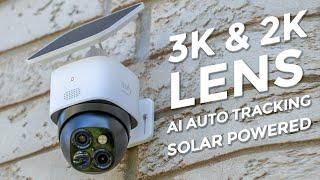 eufy SoloCam S340 Outdoor Security Camera - Dual Lens | AI Tracking | All Year Power