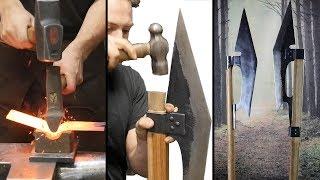 Canadian Blacksmith Making a Badass Bardiche