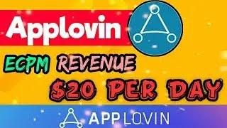 AppLovin High ECPM AppLication | AppLovin SelfClick trick | AppLovin Earning Proof 2022