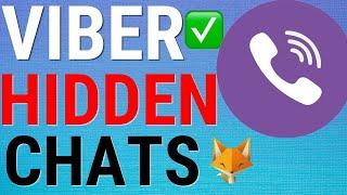 How To Hide & Unhide Chats On Viber