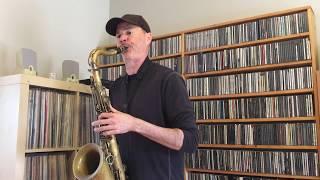 Michael Brecker "Slings and Arrows" Saxophone Solo Transcription Played by Jon Bentley