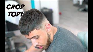 BARBER TUTORIAL: TEXTURED CROP TOP WITH DROP FADE! HD!