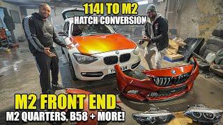 BMW 114i to M140i CONVERSION BUILD - Phase 1: The Conversion Begins