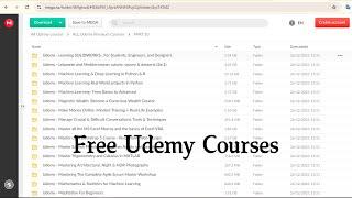 All Premium Courses Are 100% Included Udemy Courses #free #courses