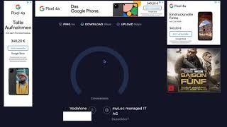 My internet quality and speed - 1&1  16mbps (1mbps upload)
