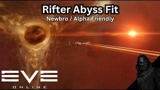 EVE Online - Tranquil Firestorm Abyss in the Rifter