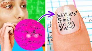 DIY-KUNST-HACKS UND -TRICKS || Geniale Schul-Hacks, die jeder Schüler kennen muss von 123GO! GOLD