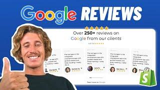 Show Selected Google Reviews In Shopify 2024 | No Code Tutorial