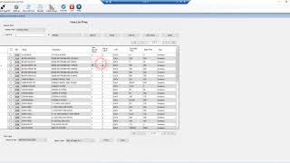 Item List print Mode Sage 100 Label Connector