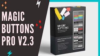 Magic Buttons Pro v2.3 || Color Separation || Photoshop Plugin || Full Review