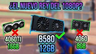 ¿El Nuevo Rey del 1080p, B580 12gb VS RTX 4060TI VS RTX 4060 ?¿Cual vale mas la pena en 2025?