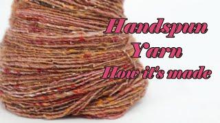 How I make carded batts - Making handspun yarn