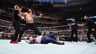Solo Sikoa attack Paul Heyman The Real Tribal Chief Roman Reigns send a message to Solo & his member