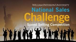 National Sales Challenge Speed Selling