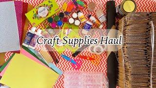 Craft Haul-Art and Craft Material Haul With Price | Indian Craft Haul|Stationeries|Packing Materials