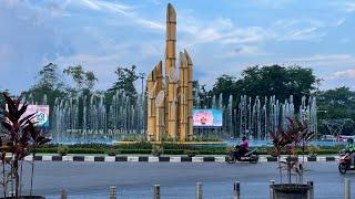 Bundaran untan || Pontianak || pada masa PPKM level 4