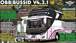 OBB BUSSID V4.3.1 | SOUND HINO RK8 JET DARAT TURBO STUTUTU | Grafik Hd Realistis | Bussid