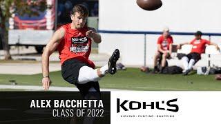 #1 Ranked Punter in America // Alex Bacchetta // Class of 2022