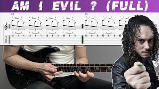 METALLICA - AM I EVIL ? (Guitar cover with TAB | Lesson)