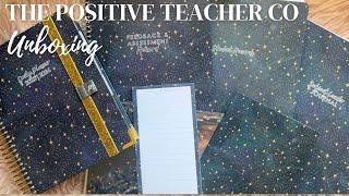 The positive teacher co unboxing || daily planner 23-24