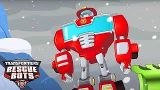 Rescate de invierno | Transformers: Rescue Bots | COMPILACIÓN | Dibujos animados para niños