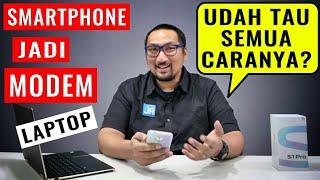 3 Cara Membuat Smartphone Menjadi Modem Laptop/Desktop