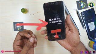 Samsung Galaxy A30s Display Replacement | Galaxy A30s AMOLED how to fixed display change | AMS-Hindi