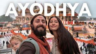 Foreigners Visit AYODHYA!  (Exploring India's New Ram Mandir, Hanuman Temple & More)