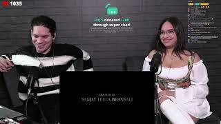 Waleska & Efra react to Heeramandi: The Diamond Bazaar | Sanjay Leela Bhansali