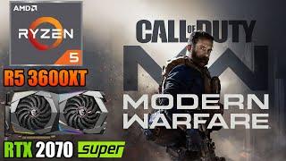 COD: Modern Warfare - RTX 2070 Super + R5 3600XT - 1080p, 1440p & 4K - Low/High Settings - Season 5