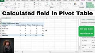 How to add a calculated field to a pivot table