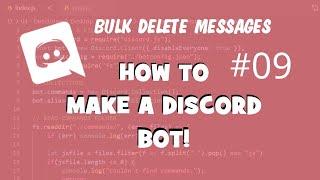 How to make a Discord Bot - Bulk Delete Messages!