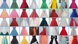 ️️Latest Trendy Dot Frock Desing |Beautiful Dot Frock Collection (PART 12)