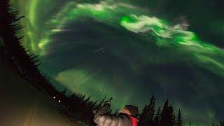 The sound of Aurora Borealis-- Real time video!